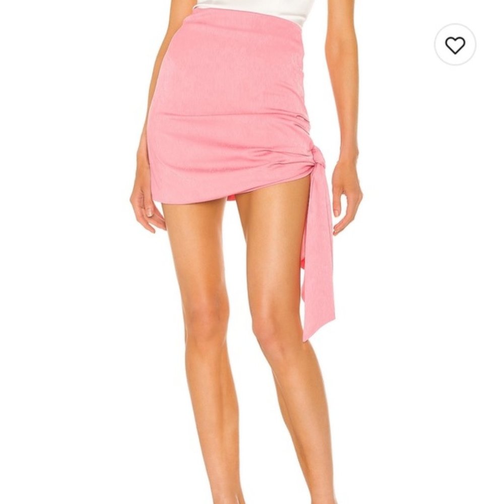 NWT NBD Liya Mini Skirt Pink - Size XS